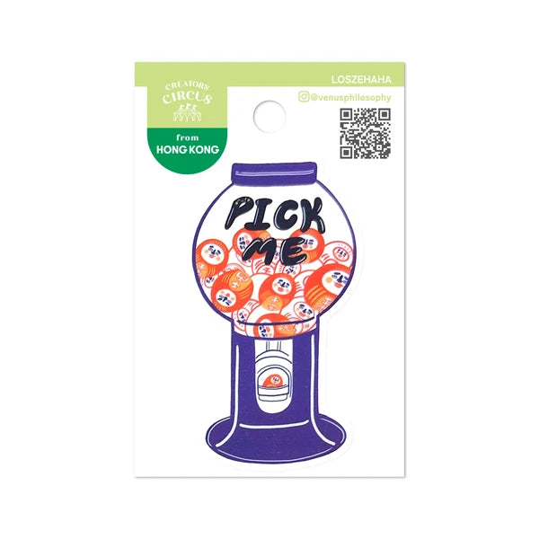 Frontier - Creators Circus Sticker - Loszehaha - Pick Me