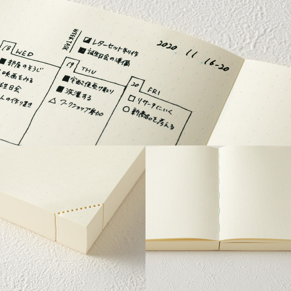 MD Notebook Journal - A5, Codex 1 Day 1 Page, Dot Grid