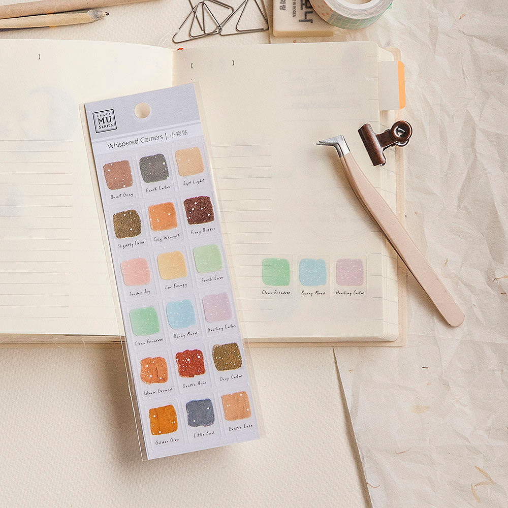 MU Small Items Sticker - Whispered Corners - No.01