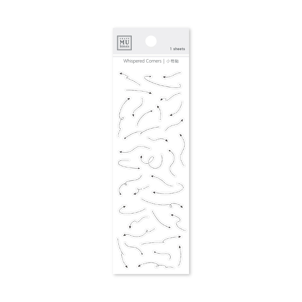 MU Small Items Sticker - Whispered Corners - No.04