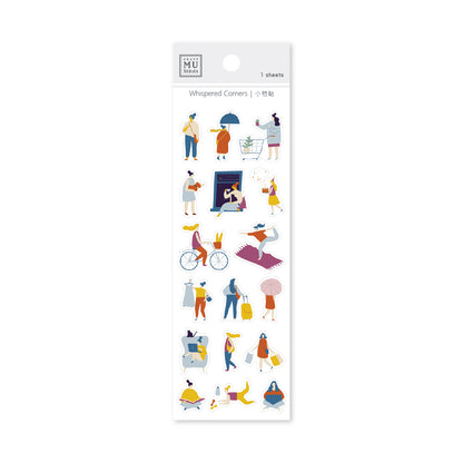 MU Small Items Sticker - Whispered Corners - No.06