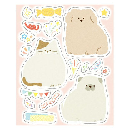 Furukawashiko Message Sticker - Spring Series - Animals