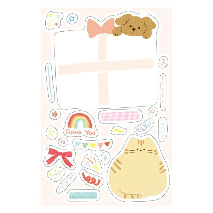 Furukawashiko Message Sticker - Spring Series - Animals