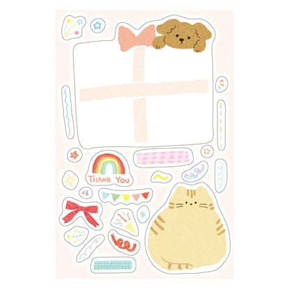 Furukawashiko Message Sticker - Spring Series - Animals