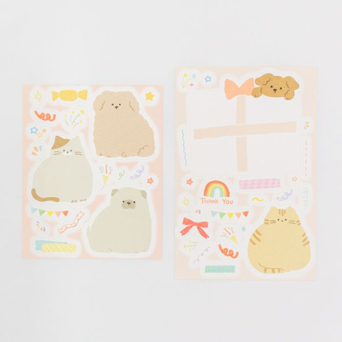 Furukawashiko Message Sticker - Spring Series - Animals