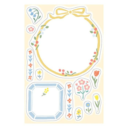 Furukawashiko Message Sticker - Spring Series - Brooch