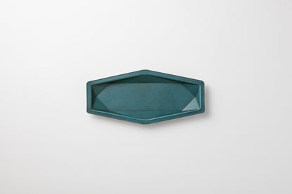 colm Hexa Leather Tray M