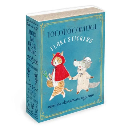 Tocorocomugi - Matchbox Flake Stickers - A Gift from the Forest