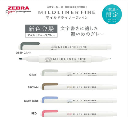 Zebra Mildliner Fine Highlighter