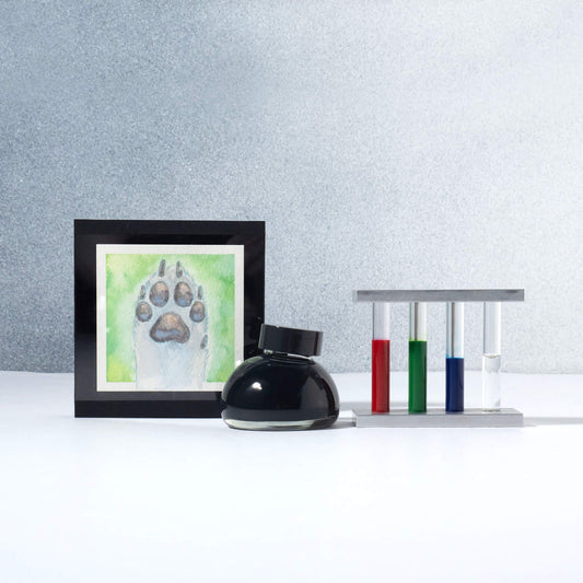 Kakimori Ink - Colour Specimen 201 - Husky Grey