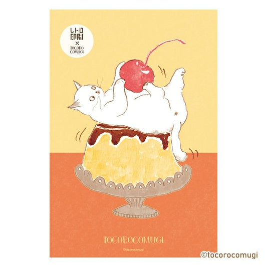 Furukawashiko x Tocorocomugi - Retro Printed Postcard - Sweets