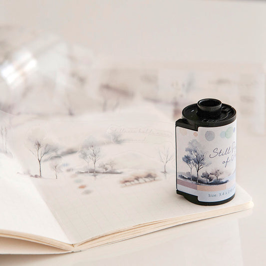 MU Kiss-Cut PET Roll Tape - Still Pages of Nature