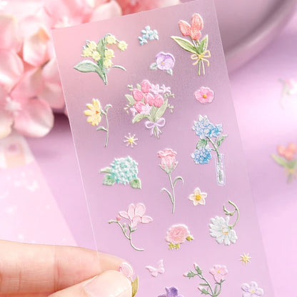 BGM Sticker Sheet - Icing Series - Bouquet