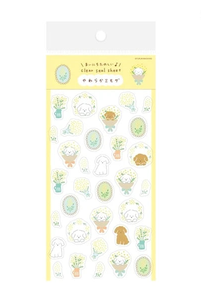 Furukawashiko Sticker Sheet - Soft Mimosa