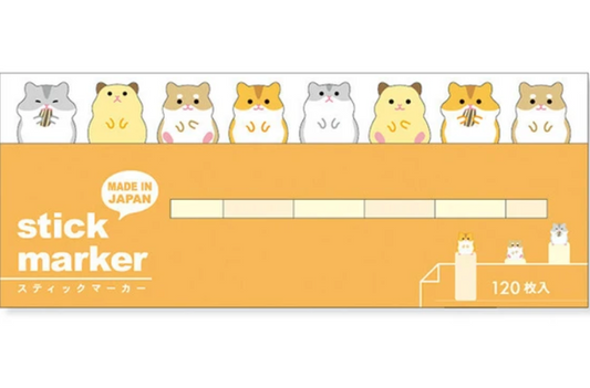Mind Wave Sticky Marker Notes - Hamster