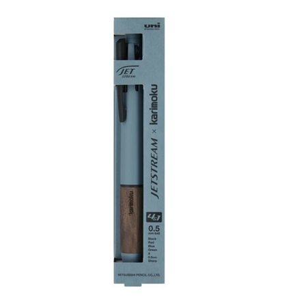 Uni JETSTREEM x Karimoku 4&1 Multi Pen & Mechanical Pencil