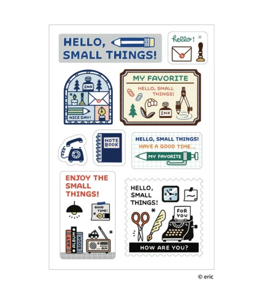 Sanby x Eric Small Things Multi Sticker Sheet - My Desk