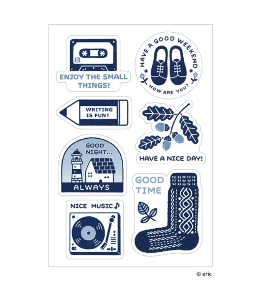 Sanby x Eric Small Things Multi Sticker Sheet - Favorite Thing