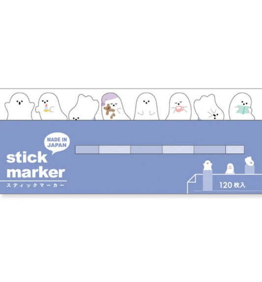 Mind Wave Sticky Marker Notes - Ghost