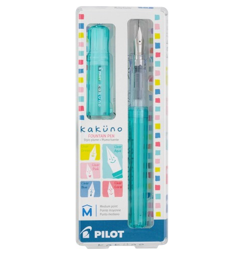 Kakuno Fountain Pen - Family Series - Clear Aqua