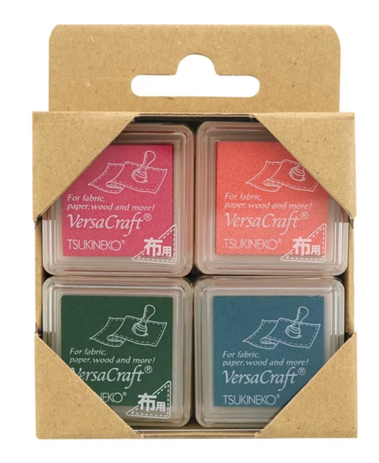 Tsukineko x Natsuko Taguchi VersaCraft Ink Pad - Set of 4 Colors - Bouquet