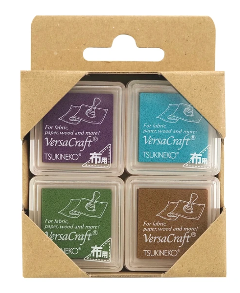 Tsukineko x Tomoko Tsukui VersaCraft Ink Pad - Set of 4 Colors - Bossa Nova