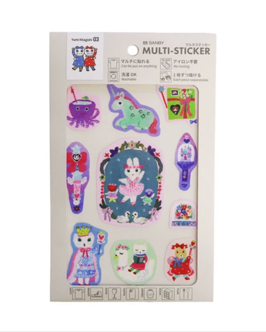 Sanby x Yumi Kitagishi Multi-Sticker Sheet - Fantasy Time