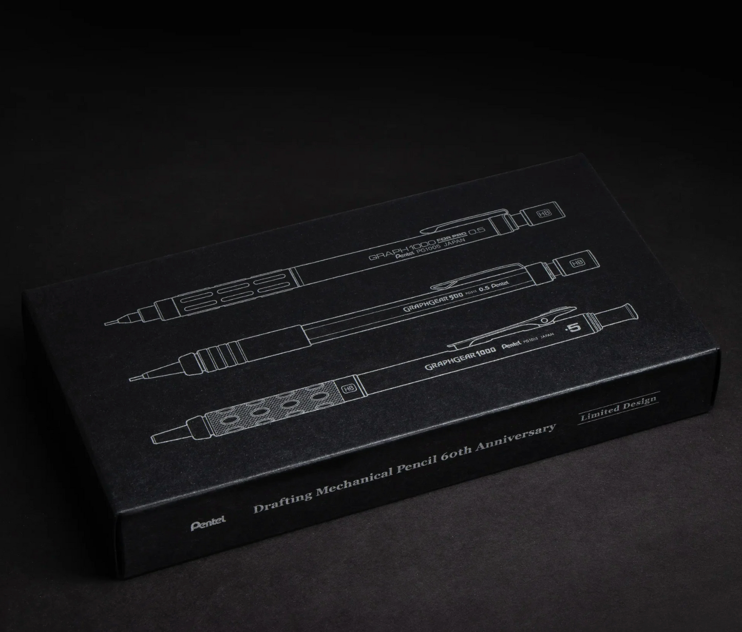 Pentel Drafting Mechanical Pencils - 60th Anniversary Limited Edition - Collectors Set