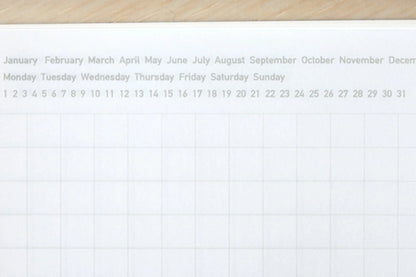 Stalogy 365 Days Notebook - A5, Grid