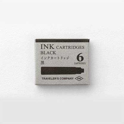 TRC Brass Fountain Pen Cartridge - Black