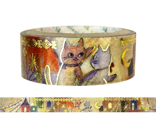 Shinzi Katoh Washi Tape - Miyazawa Fanto-Kan - Night on the Galactic Railroad V