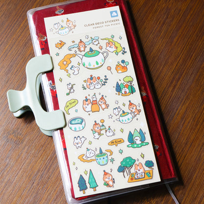 Mt. Fo’rest x Thousand Skies - Sticker Sheet: Forest Tea Picnic