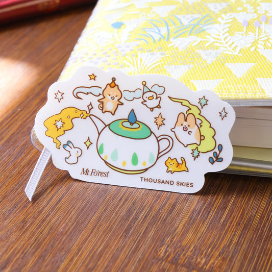 Mt. Fo’rest x Thousand Skies - Vinyl Sticker: The Forest Teapot