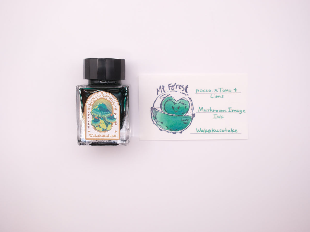 nocco. x Tono & Lims - Mushroom Image Ink - Wakakusatake