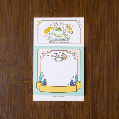 Mt. Fo’rest x Thousand Skies - Sticky Notes: Forest Tea Picnic