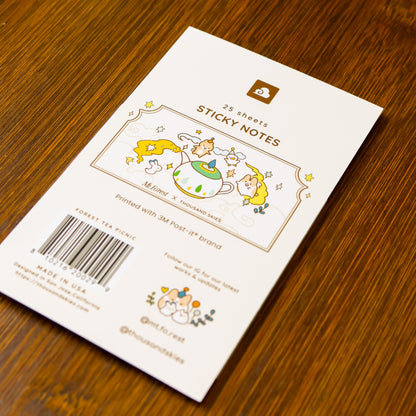 Mt. Fo’rest x Thousand Skies - Sticky Notes: Forest Tea Picnic