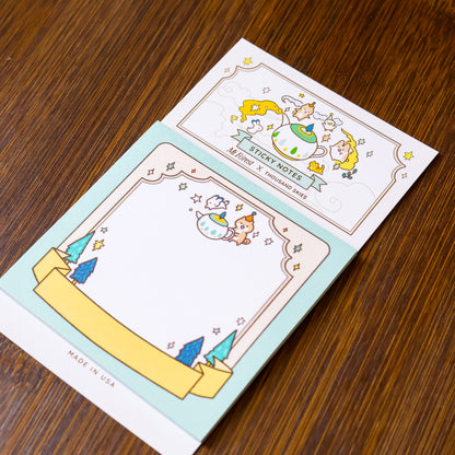 Mt. Fo’rest x Thousand Skies - Sticky Notes: Forest Tea Picnic