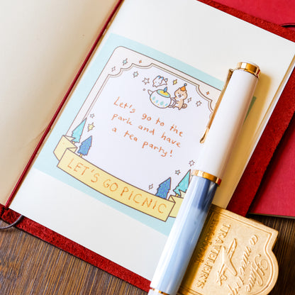 Mt. Fo’rest x Thousand Skies - Sticky Notes: Forest Tea Picnic