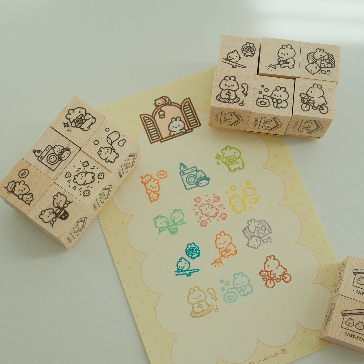 2jingis2jing - Ordinary Days Rubber Stamp - Vol.2
