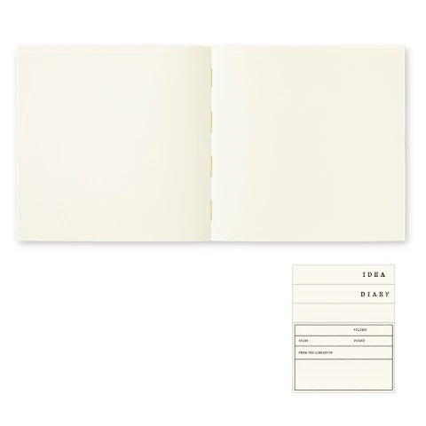 MD Notebook - Thick Paper - A5 Square, Blank
