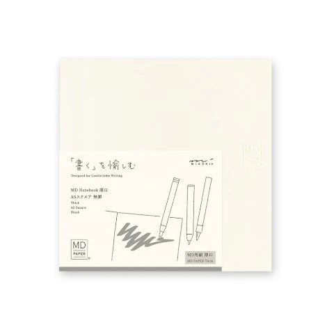 MD Notebook - Thick Paper - A5 Square, Blank