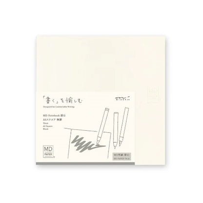 MD Notebook - Thick Paper - A5 Square, Blank