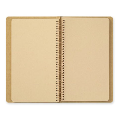 TRC Spiral Ring Notebook - A5 Slim, Blank DW Kraft Paper