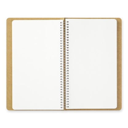 TRC Spiral Ring Notebook - A5 Slim, Blank MD Paper White