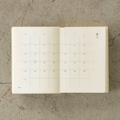 MD 2026 1 Day 1 Page Notebook Diary - A6