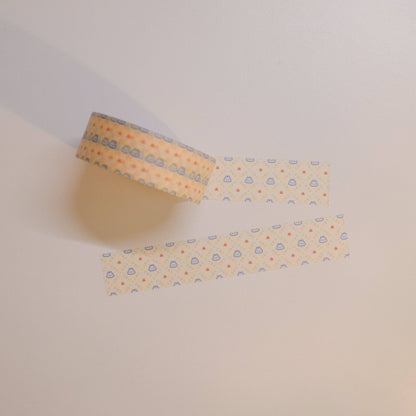 2jingis2jing - Vintage Bunnie Washi Tape - Bunny Strip - Pink