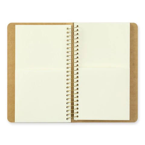 TRC A6 Slim Spiral Ring Notebook - Paper Pocket