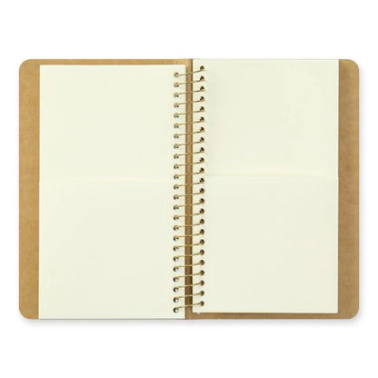 TRC A6 Slim Spiral Ring Notebook - Paper Pocket