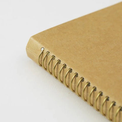 TRC A6 Slim Spiral Ring Notebook - Paper Pocket