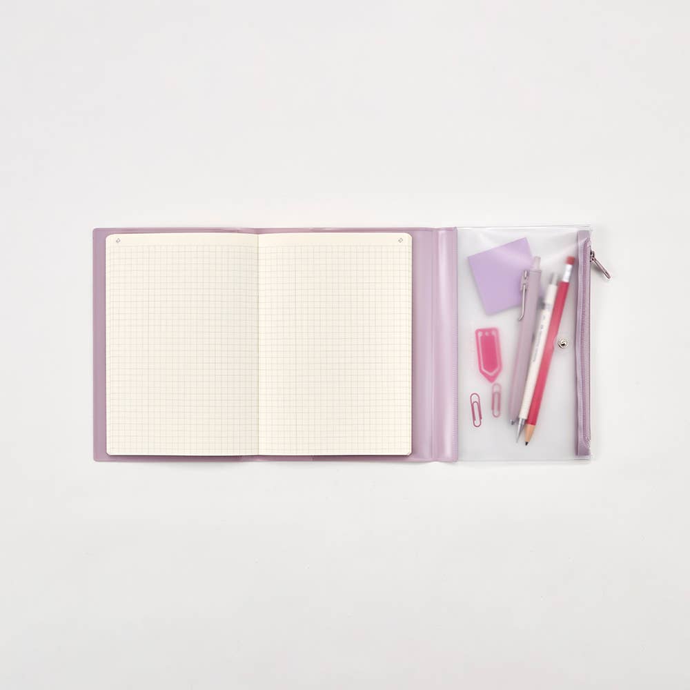 DAIGO - Isshoni. A5 Notebook Cover with Pen Case